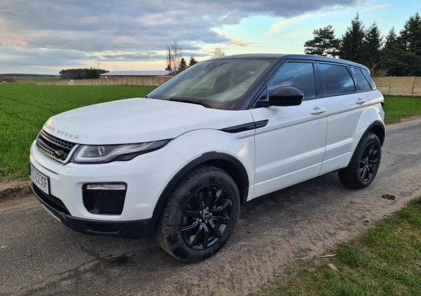 Land Rover Range Rover Evoque cena 84400 przebieg: 76000, rok produkcji 2017 z Lubomierz małe 301